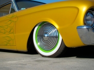 Rippled Chromed Hubcaps